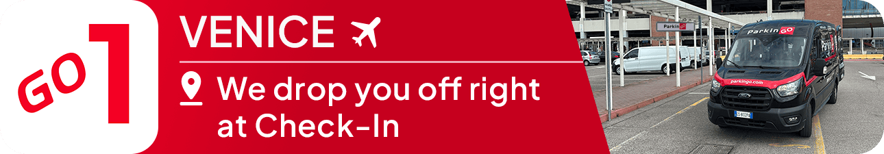 We drop you off right at Check-In