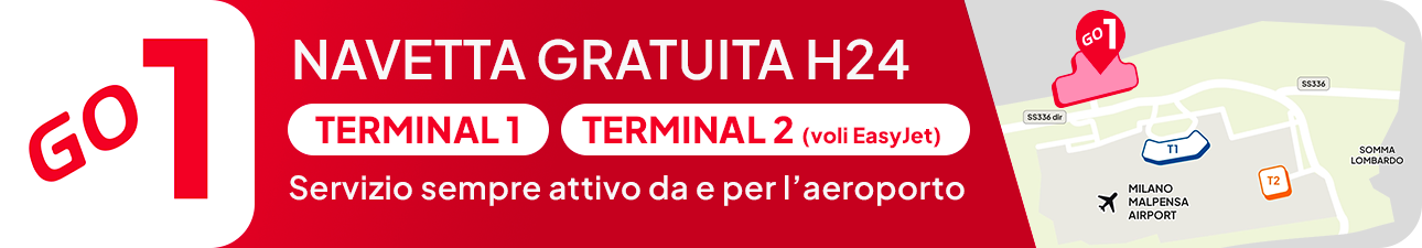 Parcheggio Malpensa servizio navetta gratuito per t1 e t2