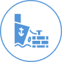Symbol Hafenterminal Bari