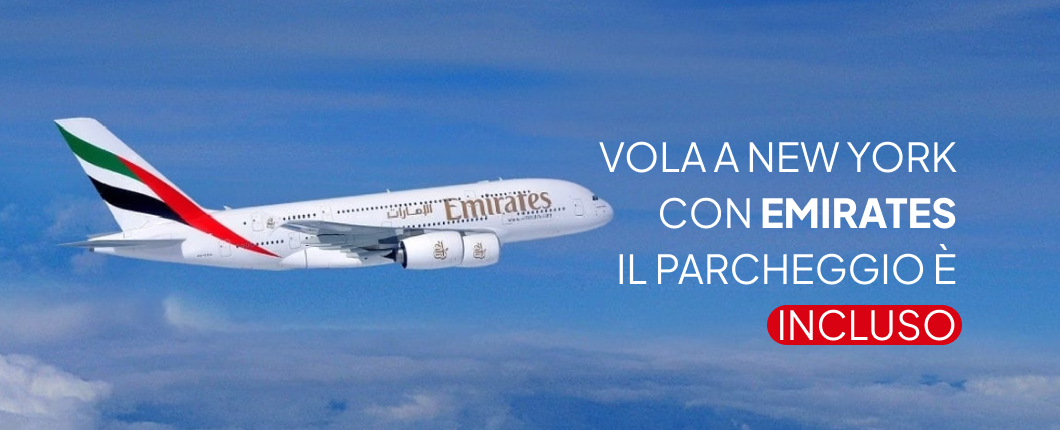 Vola a New York con Emirates, il parcheggio è incluso!