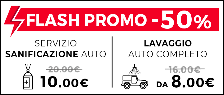 Sconto del 50% sui servizi