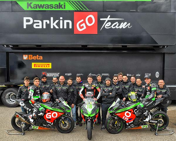 Kawasaki ParkinGO Team - Rovelli - Gonzalez - Edwards